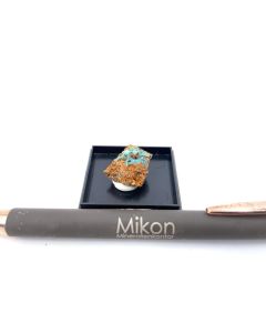 Senegalite xls, Turquoise; Kauwadiako Mine, Faleme River, Senegal; Min