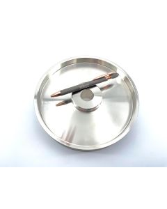 Diamond grinding wheel; 3.7 cm width, 20 cm diameter; grit size 100; 1 piece
