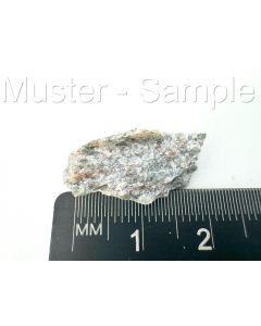 Andalusite (red); Riddahyttan, Sweden; MM