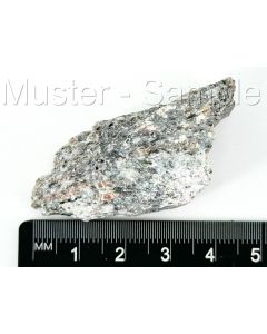 Andalusite (red); Riddahyttan, Sweden; Min