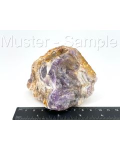 Amethyst (Chevron); Tanzania; Min
