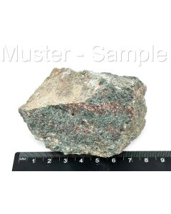 Eclogite; Weißenstein, Hof, Bayern, Germany; Scab