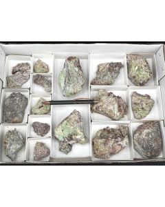 Creaseyite xls etc.; Tiger, Pinal Co., AZ, USA; 1 flat; unique (40)
