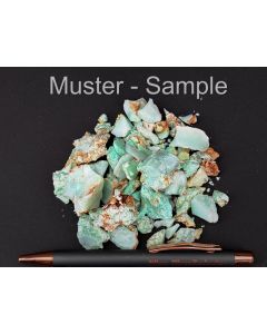 Opal, Mint opal; grün, Sulawesi, Indonesia; 100 g