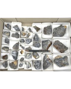 Altaite with Sphalerite; Bardzruni, Armenia; 1 unique flat (20)