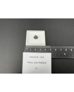 Aeschynite -– (Ce); Miass, Ural, Russia; TN; unique piece