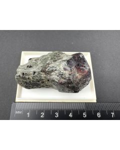 Almandine xl; Zillertal, Austria; Min; unique piece
