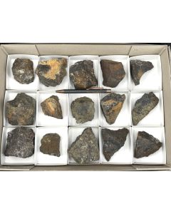 Arsendescloizite xls; C+B Vanadium Mine, Arizona, USA; 1 flat; unique
