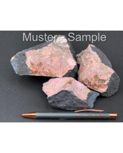  Pyroxmangite/Rhodonite; Sunny Side Mine, Silverton, CO, USA; 100 g