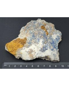 Boleite xls on Anglesite; Santa Rosalía, El Boleo, BC, Mexico; Scab; unique piece