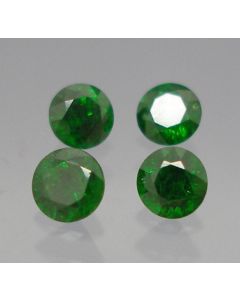 Garnet (Demantoid) facetted 3.2mm, Khorezm