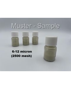 Diamond powder; 25 ct, 6-12 micron (2,500 mesh); 1 piece