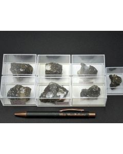 Analcime, Phillipsite xls etc.; Horseshoe Dam, Arizona, USA; 1 unique lot with 7 Min
