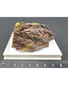 Cacoxenite xls; Rotl&auml;ufchen Mine; Waldgirmes, Germany; Gerd Tremmel collection; Scab; unique piece
