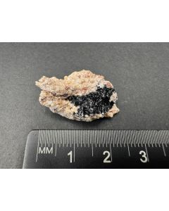 Hausmannite, Brucite xls; N'Chwaning II Mine, Kalahari Manganese Field, South Africa; TN; unique piece
