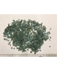 Apatite; green-blue, pure, Madagascar; 100 g