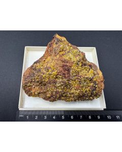 Mimetesite xls; Tiny Arenas Mine, Sardinia, Italy; Gerd Tremmel collection; Cab; unique piece
