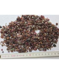 Spinel; multicolour, 4-10 mm, Tanzania; 100 g