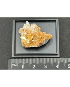 Mimetesite, Dolomite xls; Tsumeb Mine, Otavi Mountains, Namibia; Min; unique piece
