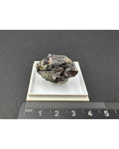 Djerfisherite; Kirov Mine, Khibiny, Kola, Russia; Min; unique piece
