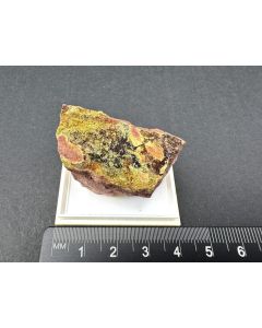 Corkite xls; Friedrichssegen Mine, Bad Ems, Germany; Min; unique piece
