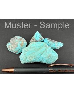 Turquoise; larg pieces; Dilijan, Armenia; 100 g