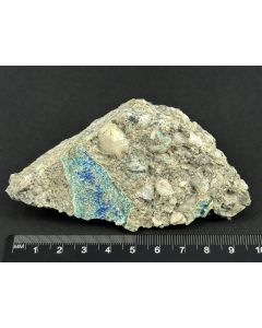 Richelsdorfite xls; Bauhaus, Richelsdorf, Hesse, Germany; Scab; unique piece
