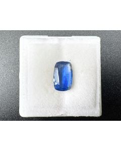 Kyanite; faceted; unheated; 2.08 ct.; 9.5 x 6 mm; Africa; unique piece
