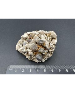 Smoky Quartz xls, Microcline xls; Mt. Malosa, Zomba, Malawi; Scab; unique piece

