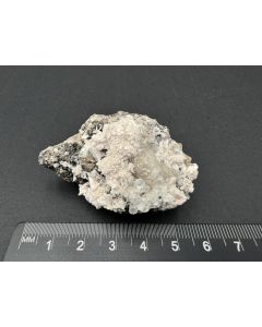 Oyelite, Calcite xls; N'Chwaning II Mine, Kalahari Manganese Field, South Africa; Min; unique piece

