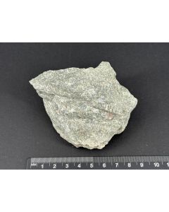 Calciocatapleiite (UV!); Norra K&auml;rr, Sweden; Scab; unique piece

