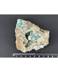 Hemimorphite xls, Wulfenite xls; 79 Mine, AZ, USA; Scab; unique piece

