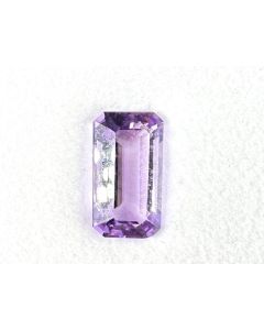 Amethyst; faceted; 10 x 5 x 4 mm; Zambia; unique piece