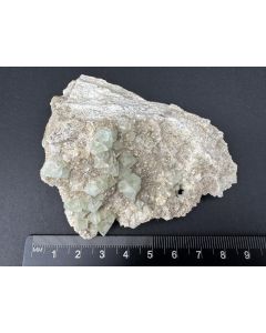 Fluorite xls; Fieschergletscher, Valais, Switzerland; Scab; unique piece