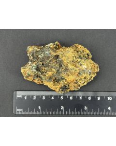 Mitridatite xls, Rockbridgeite xls, Keckite xls; Hagendorf, Germany; Scab; unique piece
