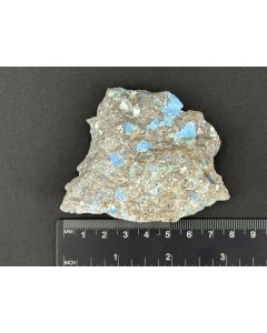 Ceruleite, Schlossmacherite; Taltal, Chile; Scab; unique piece


