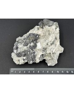 Cubanite, Millerite xls, Native Silver; Samson Mine, St. Andreasberg, Harz, Germany; Cab; unique piece