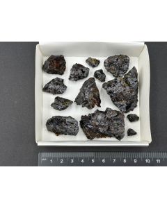 Kintoreite xls; Adolphine Mine, near Hochscheid, Hunsrück, Germany; unique lot with 5 pieces