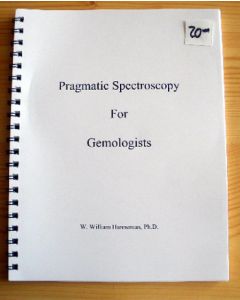 Dr. Hanneman "Pragmatic Spectroscopy for Gemologist" (NEW!)