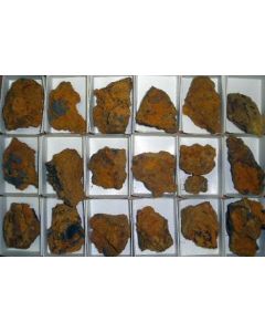 Bariumpharmacosiderite xx, with Hidalgoite, Gold Hill, UT, USA, 1 flat