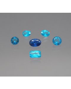 Apatite facetted 2 mm, Brazil