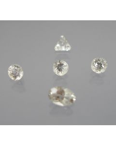 Datolite facetted 3.5 or 5x3 mm, Russia