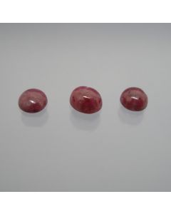Ruby (Trapiche) Cabochon 4.5 mm, Burma