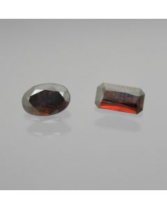 Rutile facetted 6x4 mm, Brazil
