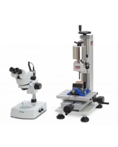 Cerchar Rock Abrasiveness Tester "TYP WILLE" (Advanced Cerchar Rock Abrasiveness Tester with trinocular microscope and professional camera)