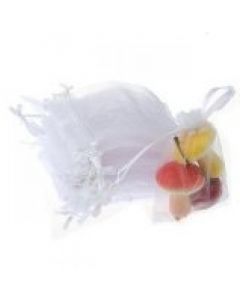 Jewellery bags "Organza" white 1 piece