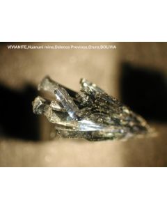 Vivianite X; Huanuni Mine, Oruro Dept., Bolivia; MM