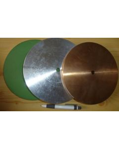 chromium polishing disc 8" 