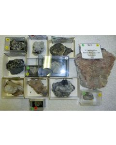 Barite xx; N' Chwaning Mine, Kalahari Manganese Field, Kuruman, RSA; NS