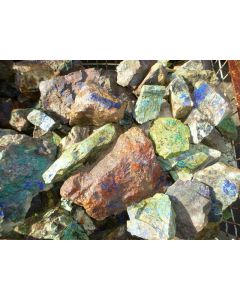 Epidote, Malachite, Morenci, AZ, USA, 1 kg